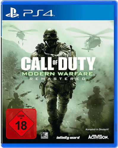 COD Modern Warfare Remastered(2017) PS-4  Call of Duty 4