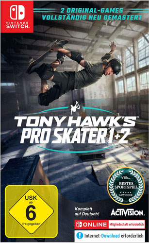 Tony Hawks Pro Skater 1+2  SWITCH Remastered