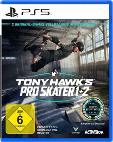 Tony Hawks Pro Skater 1+2  PS-5 Remastered