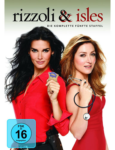 Rizzoli & Isles. Staffel.5, 4 DVDs