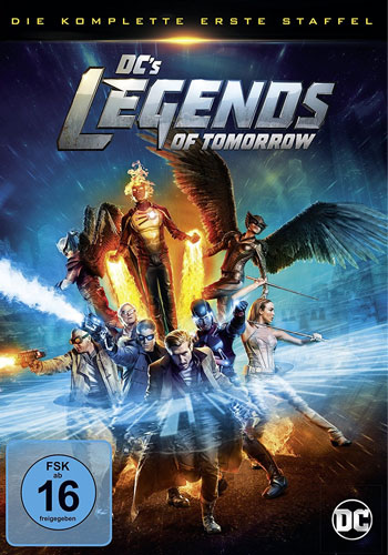 DC’s Legends of Tomorrow. Staffel.1, 4 DVDs