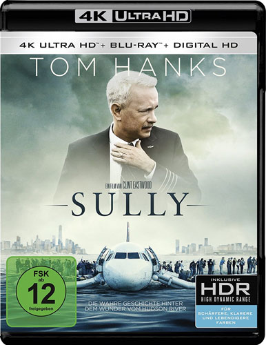 Sully (UHD+BR)  m.Tom Hanks   2Disc Min: 96/DD5.1/WS  4K Ultra