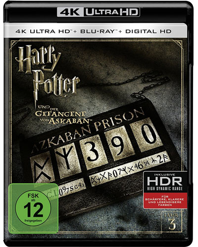 Harry Potter 3 (UHD+BR) Gefangene v.Ask. 2Discs        4K Ultra
