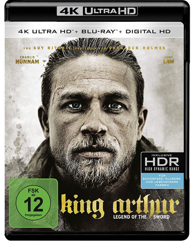 King Arthur: Legend of the Sword(UHD+BR) Min: /DD5.1/WS      2-Disc