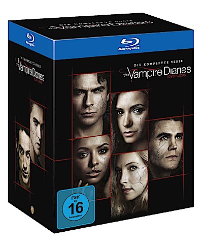 The Vampire Diaries. Staffel.1-8, 32 Blu-ray