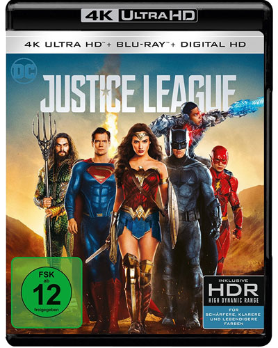 Justice League (UHD) Min: /DD5.1/WS  4K-Ultra  +UV