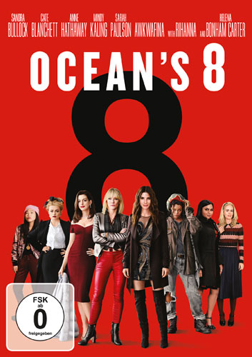 Ocean’s 8, 1 DVD