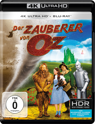 Der Zauberer von Oz 4K, 1 UHD-Blu-ray + 1 Blu-ray