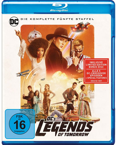 DC’s Legends of Tomorrow. Staffel.5, 4 Blu-ray