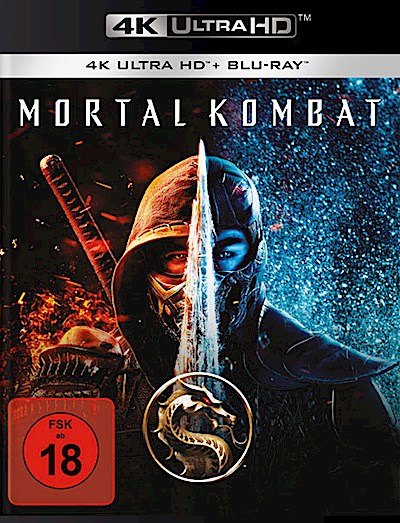 Mortal Kombat  2021 (UHD+BR) 2Disc Min: /DD5.1/WS 4K Ultra  **VÖ: 22.07. !!