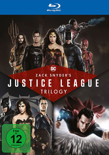 Zack Snyders - Justice League Trilogy BR 4 Disc