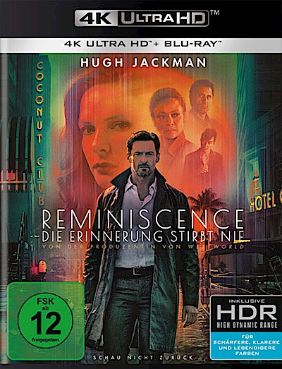 Reminiscence: Die Erinnerung stirbt nie (UHD+BR)  Min: 148/DD5.1/WS Replenishment
