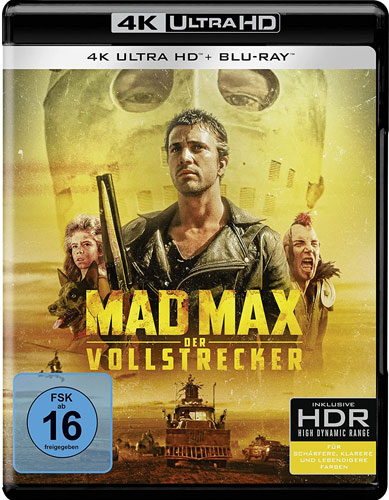 Mad Max - Der Vollstrecker 4K, 1 UHD-Blu-ray + 1 Blu-ray