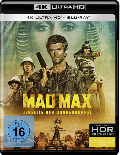 Mad Max - Jenseits der Donnerkuppel 4K, 1 UHD-Blu-ray + 1 Blu-ray