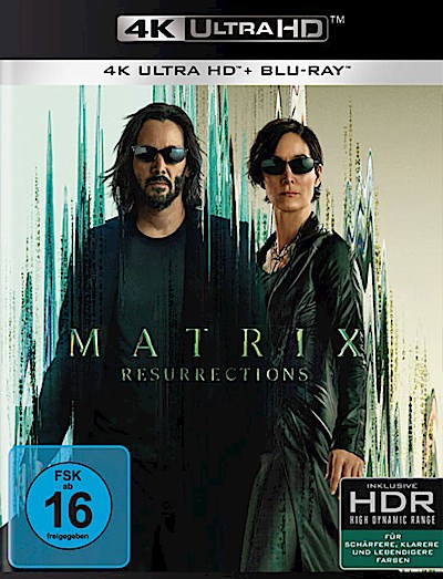 Matrix Resurrections 4K, 2 UHD Blu-ray