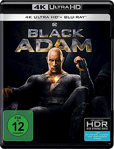 Black Adam, 2 4K UHD-Blu-ray
