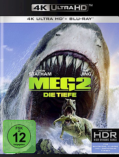 MEG 2: Die Tiefe, 1 4K UHD-Blu-ray + 1 Blu-ray