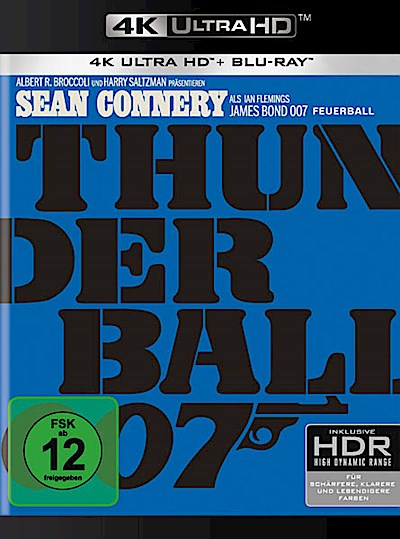 James Bond 007: Feuerball - 4K UHD