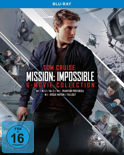 Mission: Impossible  1-6 (BR) Movie Set 7Disc