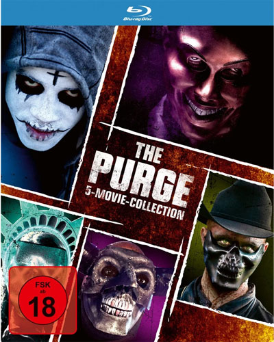 Purge, The  1-5  Movie Collection (BR) 5Disc Säuberung/Anarchy/Election Y/First Purge/Forever