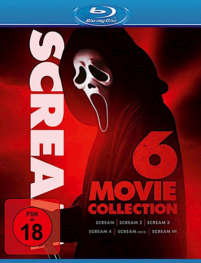 Scream 6-Movie Collection (BR)  6Disc