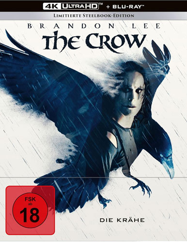 Crow, The - Die Krähe  (UHD+BR) LE -SB- 4K Limited Steelbook Edition, BR+UHD/4K