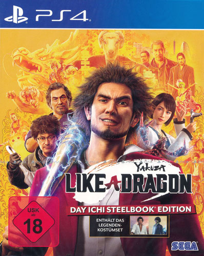 Yakuza 7  like a dragon  PS-4 DAY ICHI