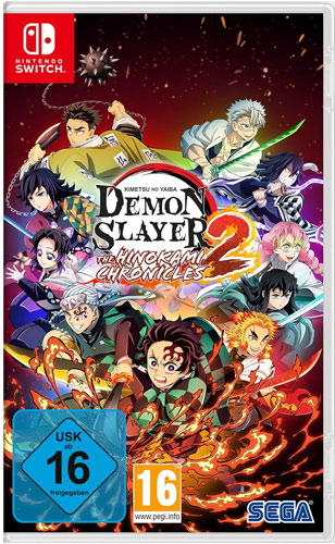 Demon Slayer   Hinokami Chronicles 2  SWITCH  inkl-. "Tokitō Muichirō" und "Kanroji Mitsuri"