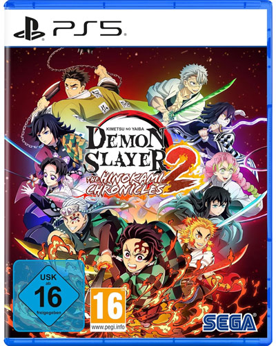 Demon Slayer   Hinokami Chronicles 2  PS-5  inkl-. "Tokitō Muichirō" und "Kanroji Mitsuri"