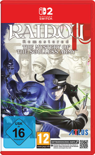 Raidou: Remast. Mystery of Soulles Army  NSW2 SSK  Software-Schlüssel-Karte