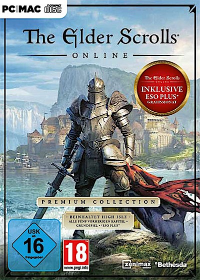 Elder Scrolls Onl.  PC  Premium Collection  inkl. 1 Monat ESO Plus