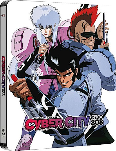 Cyber City Oedo 808 - 3 OVAs - Steelbook - A4 Collector’s Edition [DVD+Blu-ray]