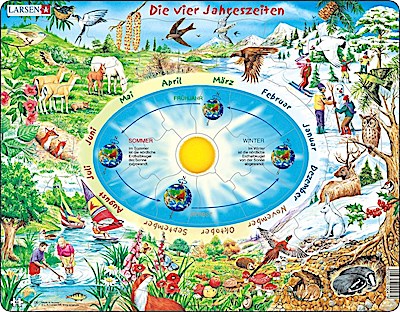 Die Jahreszeiten (Kinderpuzzle)