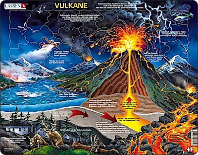 Vulkane (Kinderpuzzle)