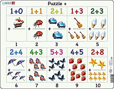 Puzzle+ (Addition von 1 bis 10)