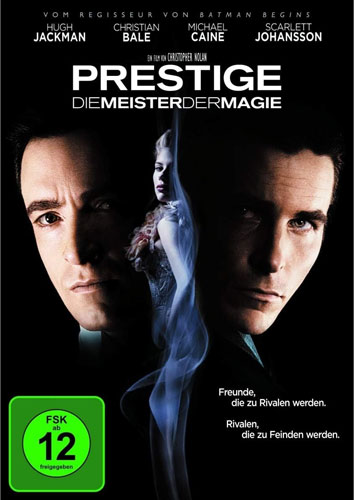 Prestige - Die Meister der Magie, 1 DVD, deutsche, englische u. spanische Version