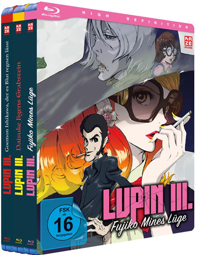 Lupin III. - Movie - Bundle 1-3 (BR)  3 Disc