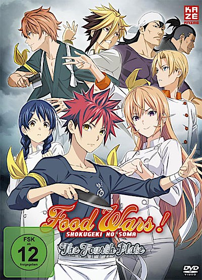 Food Wars! - Staffel #4 GA (DVD) The Fourth Plate Gesamtausgabe - Vol.1-12, 2Disc