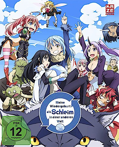 Meine Wiedergeburt als Schleim - Gesamtausgabe, 4 Blu-ray