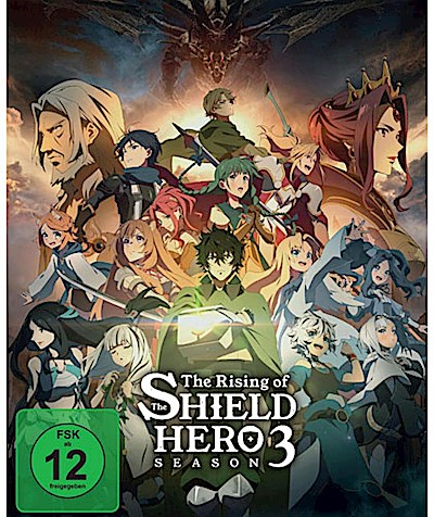 The Rising of the Shield Hero - Staffel 3 - Part 1 - DVD mit Sammelschuber