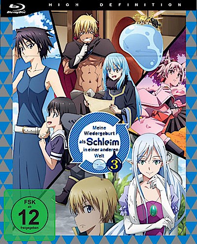 Meine Wiedergeburt als Schleim in einer anderen Welt - Staffel 3 - Vol.1 - [Blu-ray] mit Sammelschuber