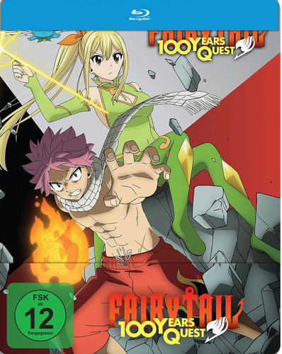 Fairy Tail: 100 Years Quest - Gesamtausgabe. Staffel.1, 4 Blu-ray (Limited Edition, Steelbook)