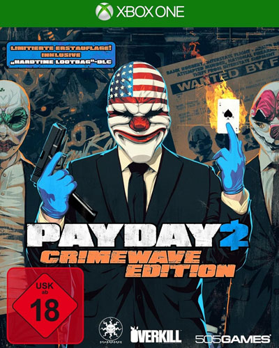 Payday 2  XB-One  Crimewave Ed.  D1 inkl Lootbag DLC