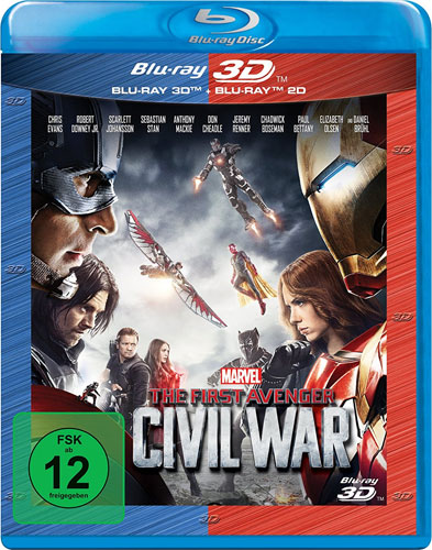 First Avenger: Civil War (BR) 3D/2D Min: 147/DD5.1/WS  ersetzt LE