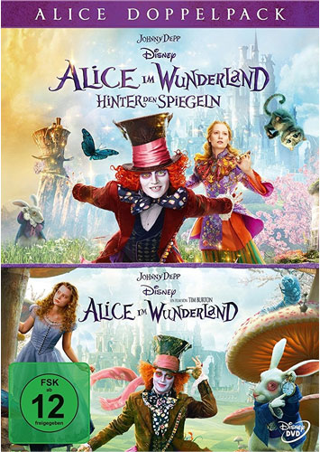 Alice im Wunderland 1+2 (Pack), 2 DVD