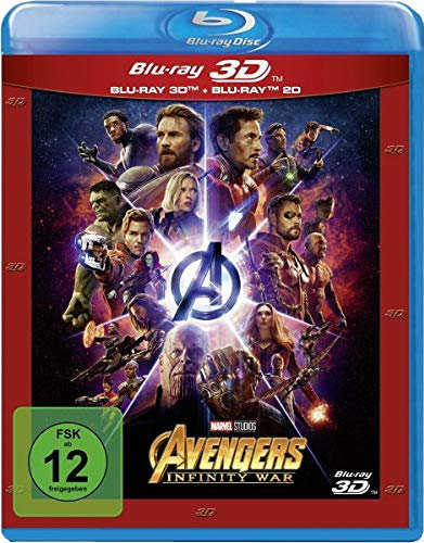 Avengers: Infinity War (BR) 3D/2D  2Disc Min: 149/DD5.1/WS *Nachfolgeprodukt