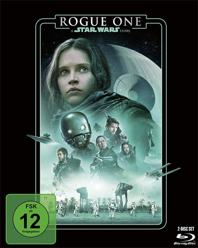 Rogue One: A Star Wars Story, 2 Blu-ray (Line Look 2020)
