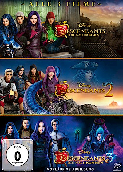 Descendants 1-3