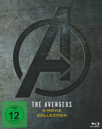 The Avengers 4-Movie Blu-ray Collection, 5 Blu-ray, 5 Blu Ray Disc