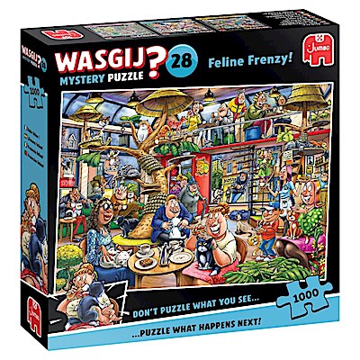Wasgij Mystery 28 - Feline Frenzy - Puzzle 1000 Teile